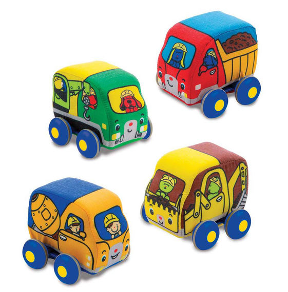 Picture of Melissa & Doug 9221 Pull Back Construction Vehicles