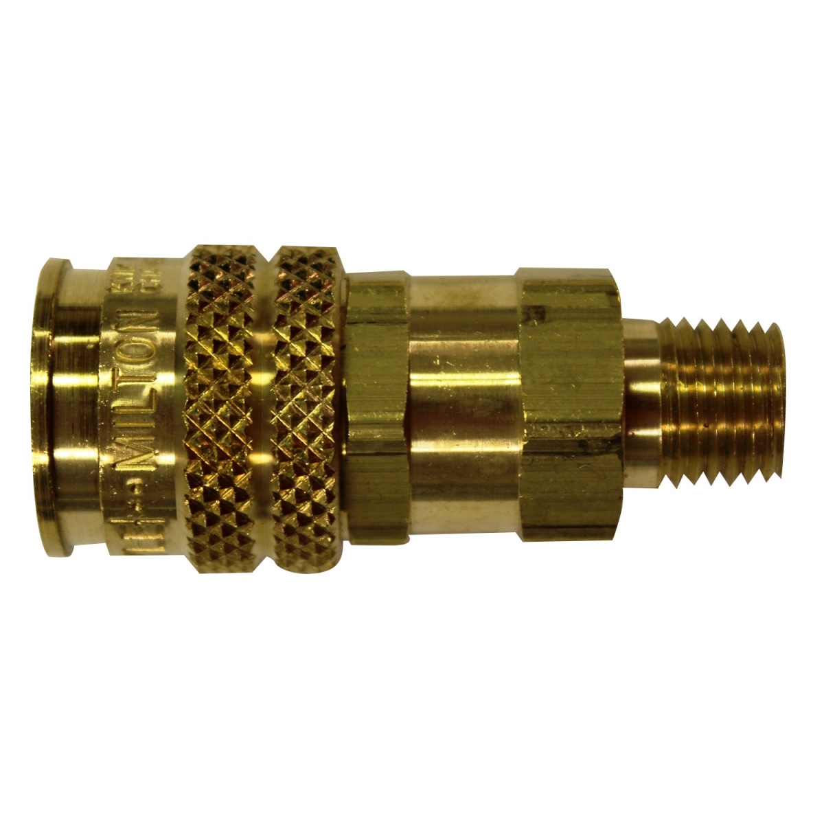 Milton 746BK 0.25 in. MNPT AMT Style Coupler