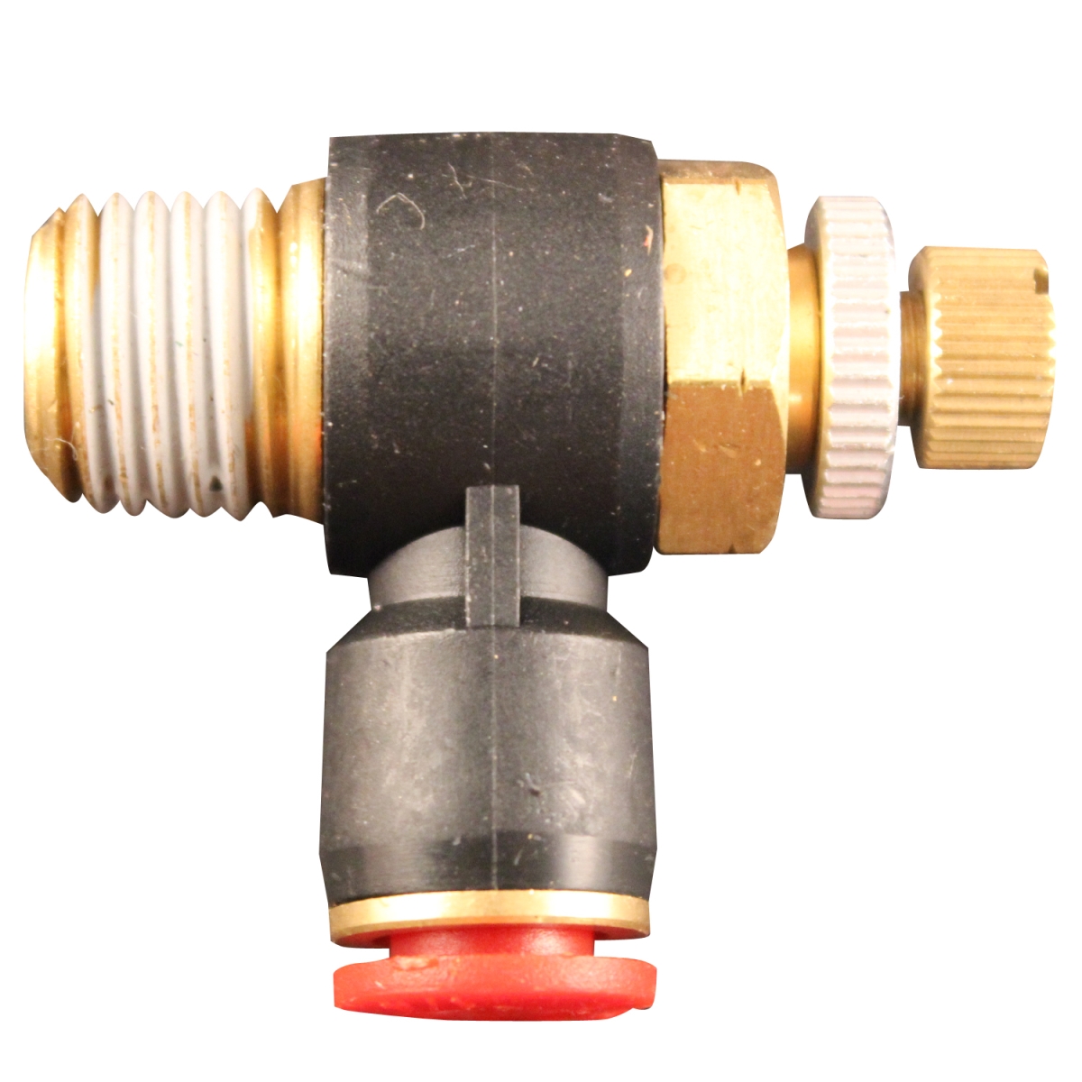 0.25 in. MNPT 0.25 in. OD Push to Connect Meter in Flow Control
