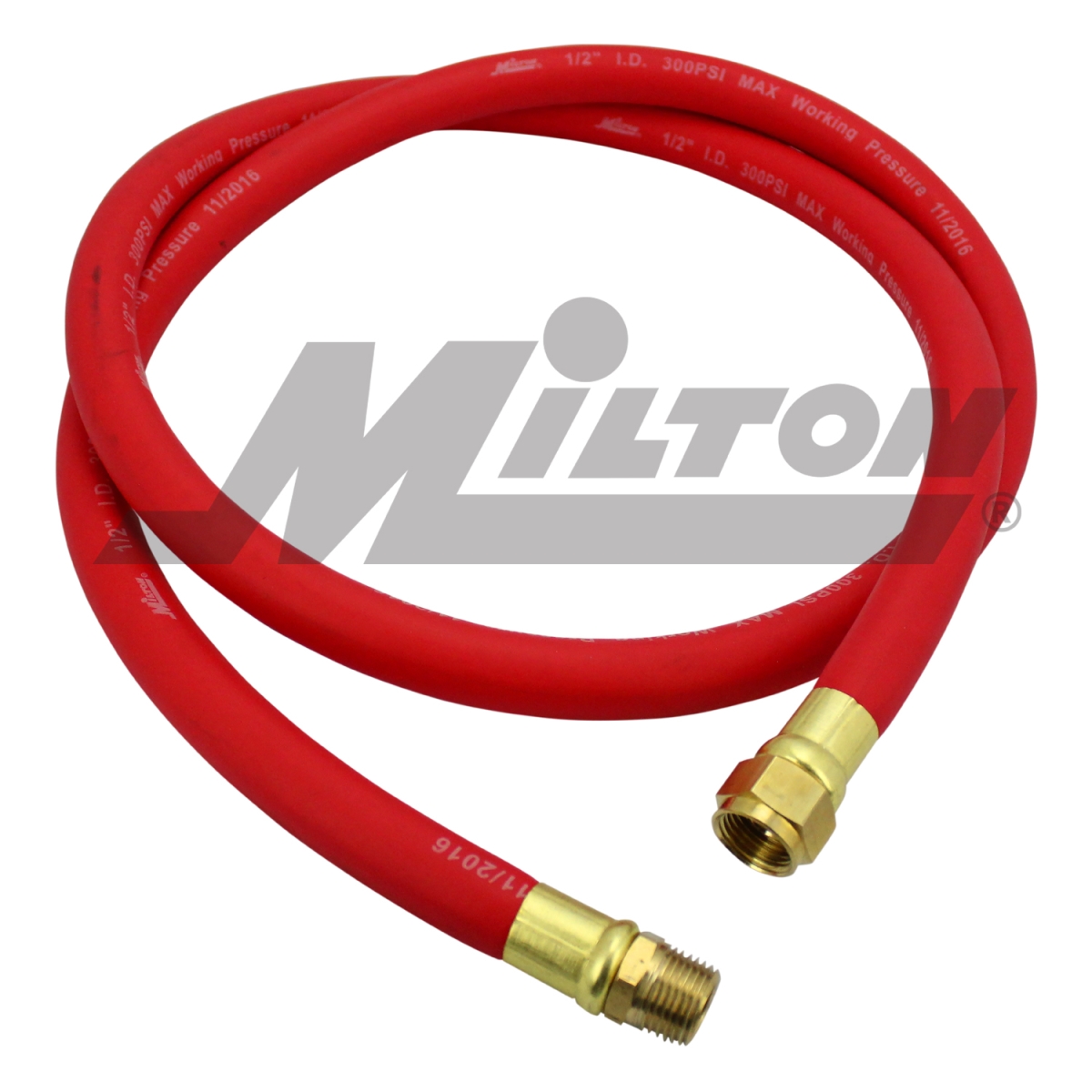 Milton 2780-6LH 0.5 in. EPDM Rubber Leader Hose - 6 Foot