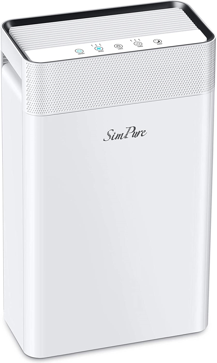 Picture of SimPure HERAP015 120 CFM Air Purifier&#44; White