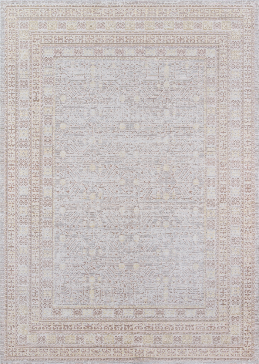 Picture of Momeni ISABEISA-2GRY4060 Isabella Machine Made 100 Percent Polyester Rectangle Rug, Grey - 4 ft. x 6 ft.