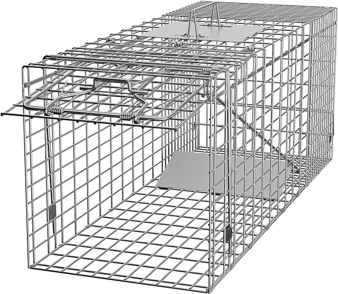 Picture of ZENY H03-1071 ZENY 32 Inch Metal Door Live Animal Trap Cage