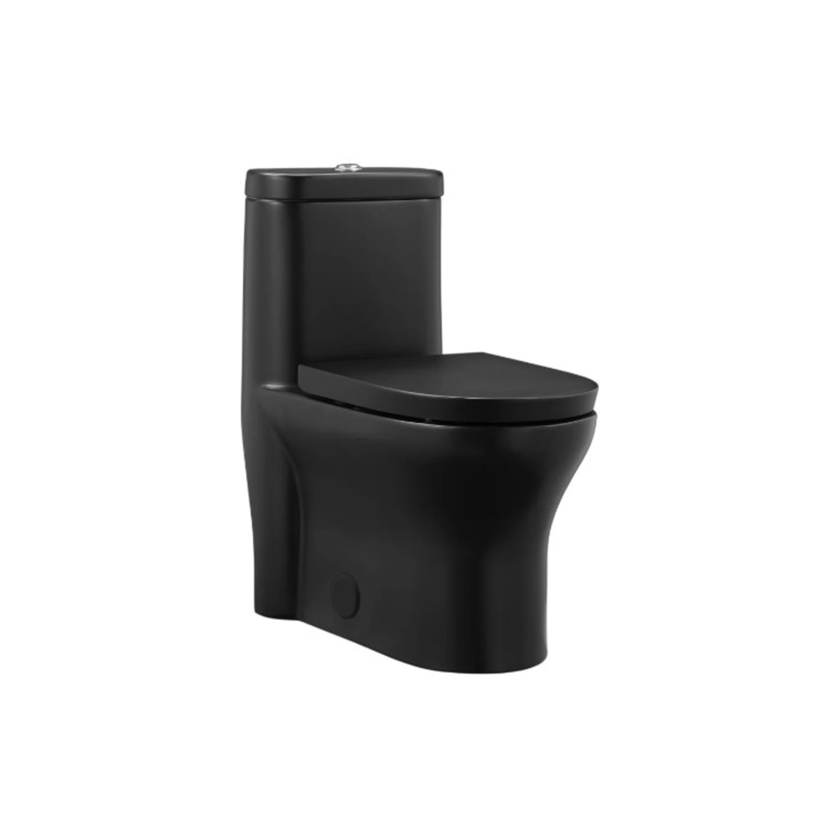 Picture of Swiss Madison  SM-1T108MB Swiss Madison SM-1T108MB Monaco One-Piece Elongated Toilet Dual-Flush - Matte Black