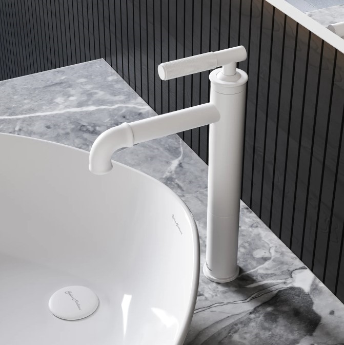 Picture of Swiss Madison SM-BF91MW Swiss Madison SM-BF91MW Avallon 12-inch Bathroom Faucet with Sleek Single-Handle