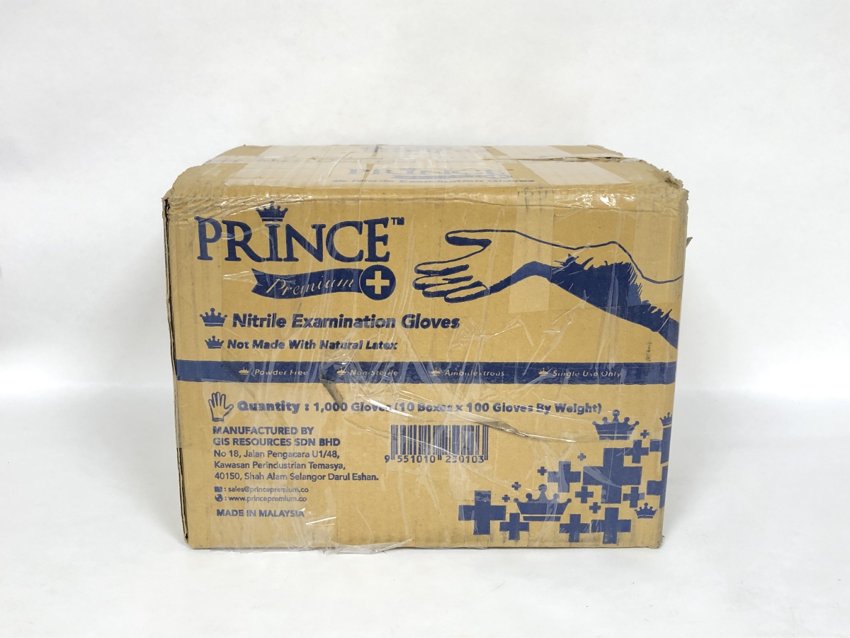 25010  Prince Premium Nitrile Examination Gloves