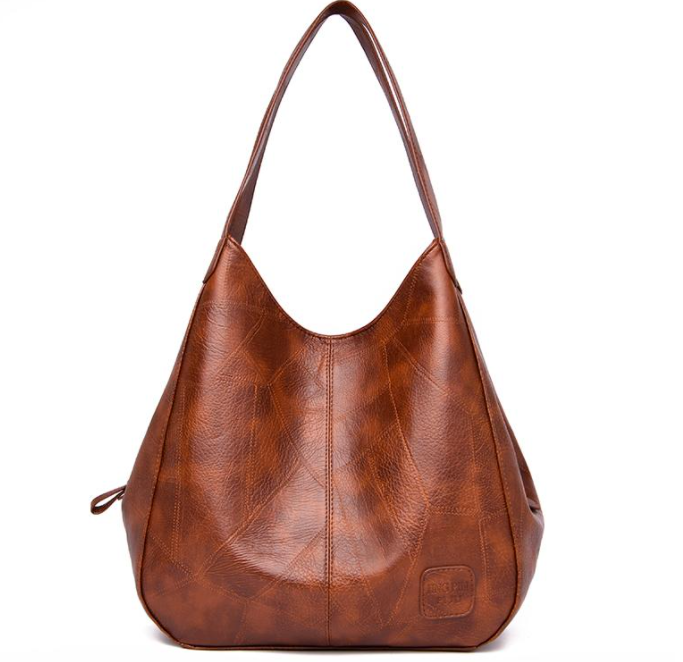 Picture of C-Express A32956398930 Vintage Women Designers Luxury Shoulder Female Top Handle Handbag&#44; Brown