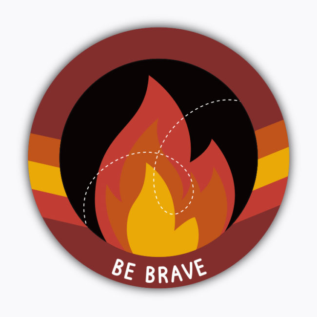 Adventure Be Brave Swing