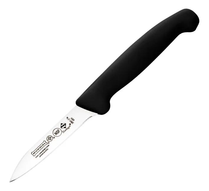 Picture of Mundial 3801-3 1-4 3.25 in. 3800 Series Vegetable Knife, Black