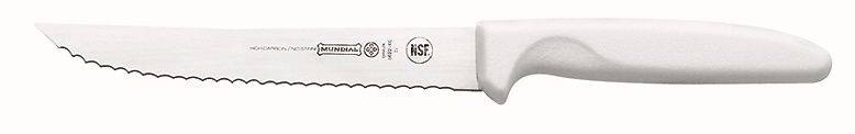 Picture of Mundial W5622-6E Bulk 6 in. Professional 5600 Series Utility Knife&#44; Slicer&#44; White