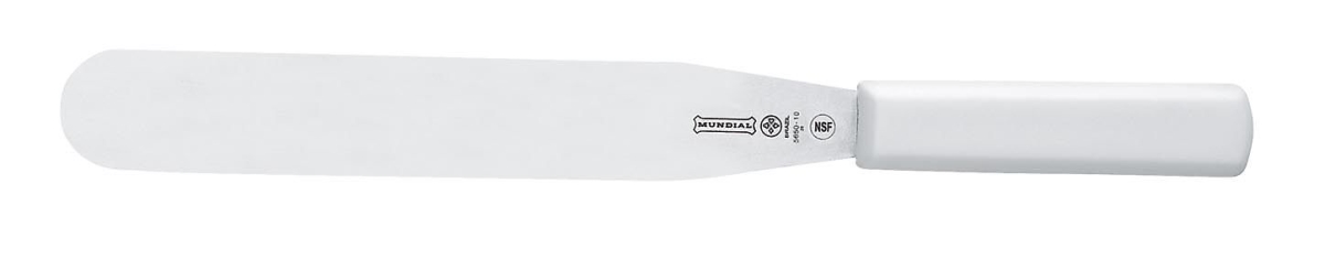 Picture of Mundial W5650-10 10 in. Professional 5600 Series Bakers Icing Spatula&#44; White