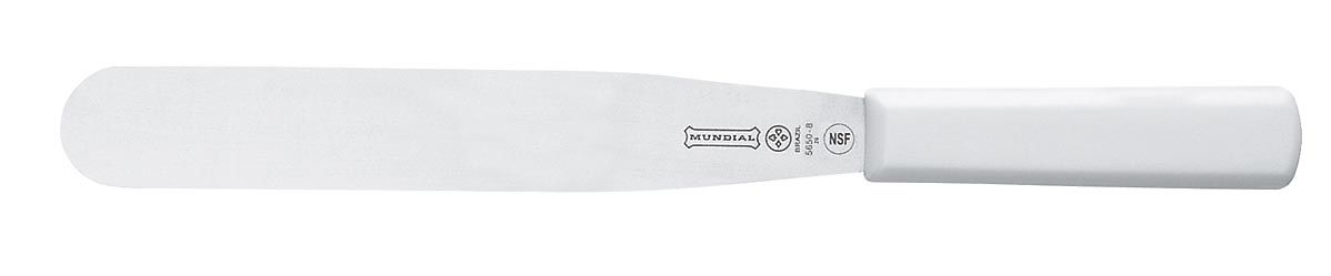 Picture of Mundial W5650-8 8 in. Professional 5600 Series Bakers Icing Spatula&#44; White