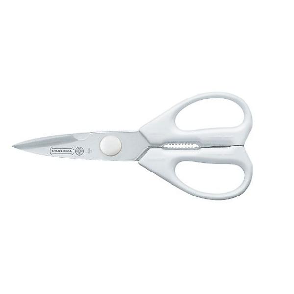 Picture of Mundial W656 8 in. Take-A-Part Single Blister Kitchen Shears Scissor&#44; Stainless Steel Blades&#44; White