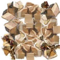 6731 220 cu. in. Sugar Maple Chunks in Poly Bag