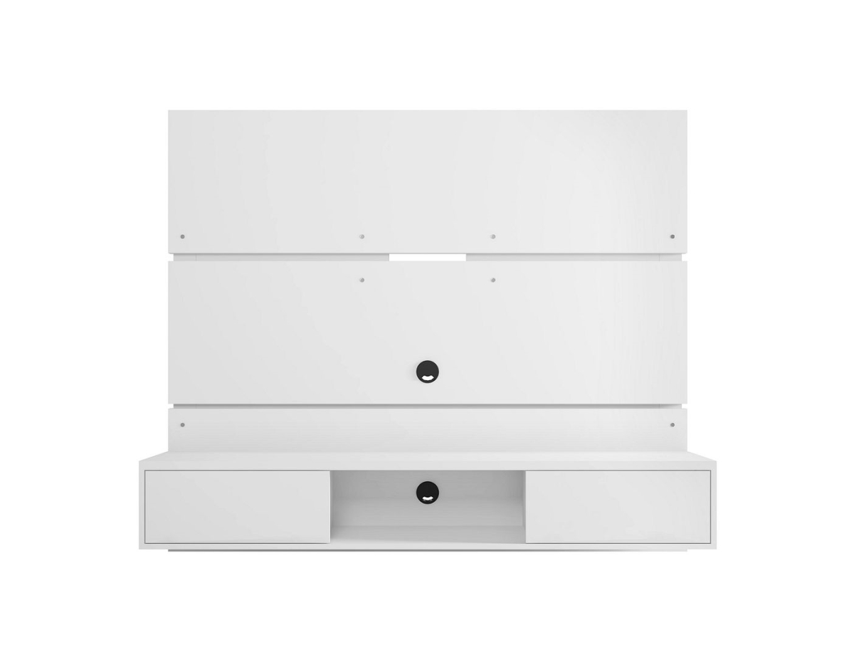 Picture of Manhattan Comfort 236BMC6 Vernon Floating Wall Entertainment Center in White&#44; 53.54 x 62.99 x 12.87 in.
