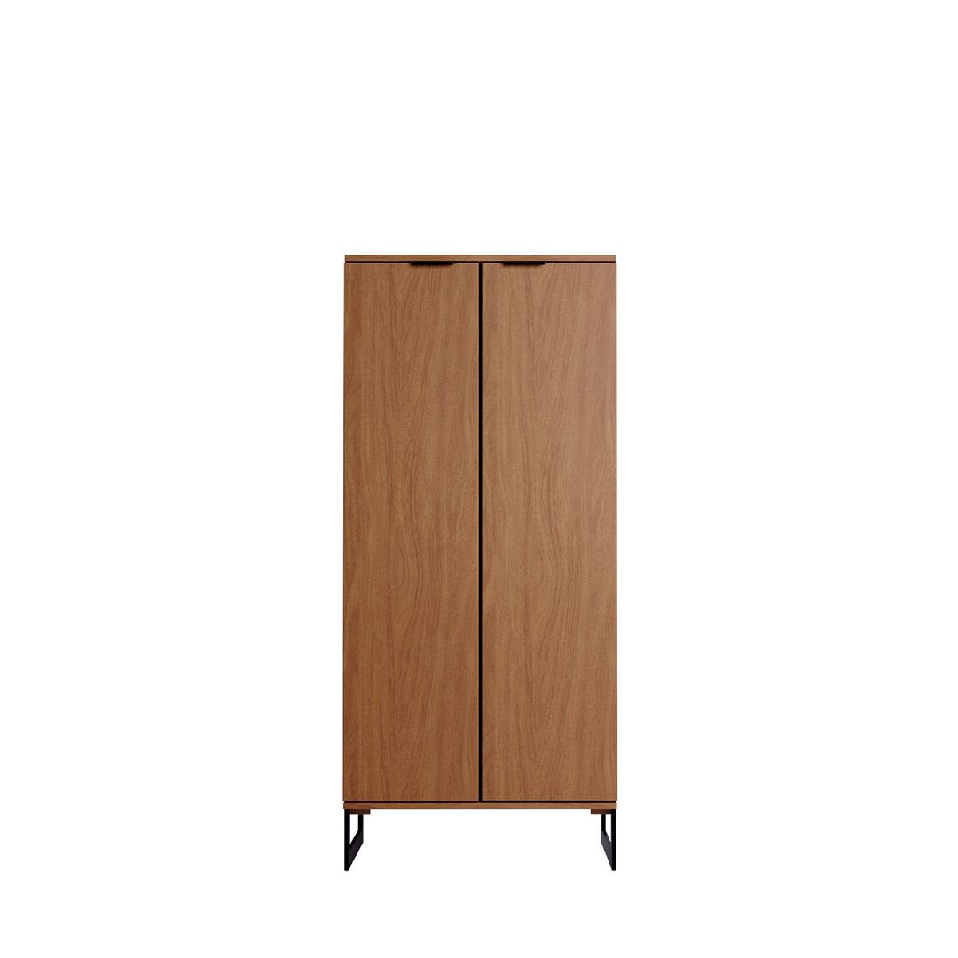Picture of Manhattan Comfort 72551 59.72 in. Lexington Bookcase with 4 Shelves, Maple Cream
