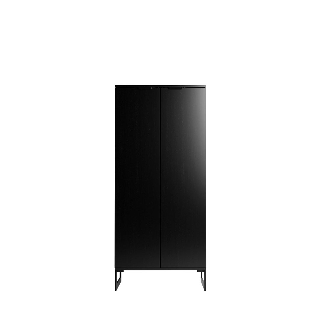 Picture of Manhattan Comfort 72552 59.72 in. Lexington Bookcase with 4 Shelves, Black