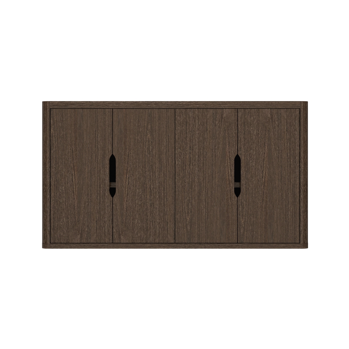 SB009-BR 60.1 x 20.1 x 33.1 in. Rivington Modern MDP Sideboard, Walnut