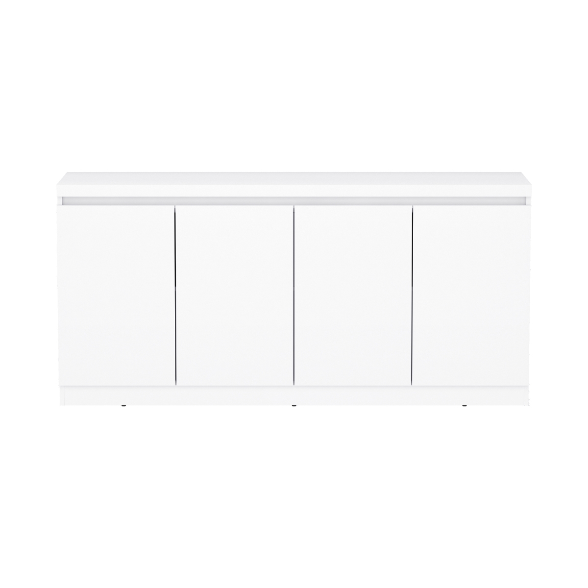 SB1006-WH 62.4 x 17.3 x 29.7 in. Griffin Modern MDP Sideboard, White