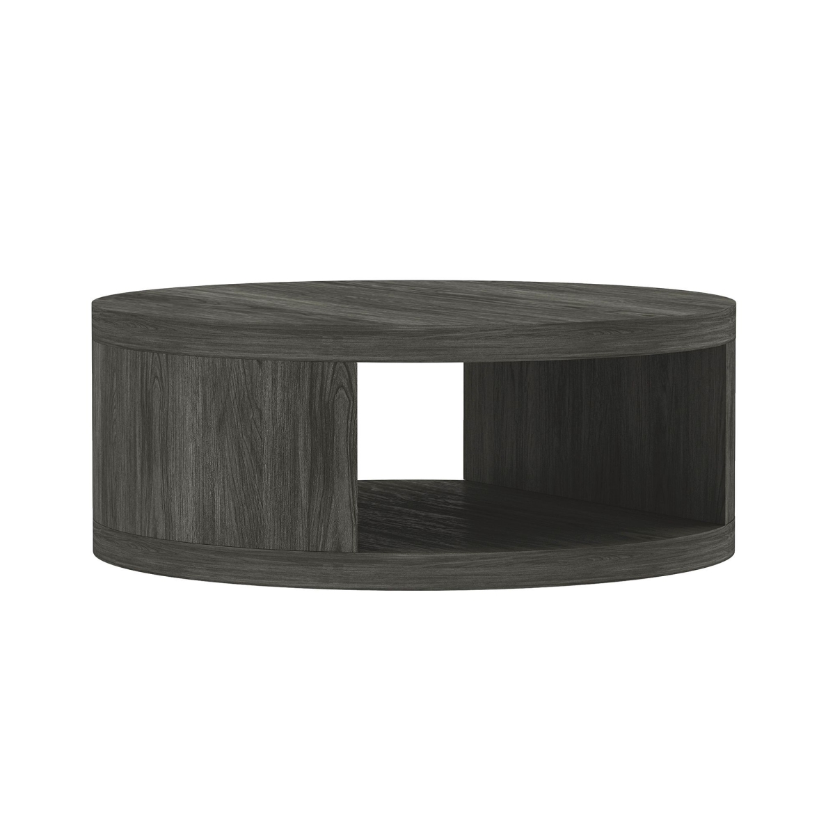 CT1800-1 Alure 36 in. Round Coffee Table in Charcoal