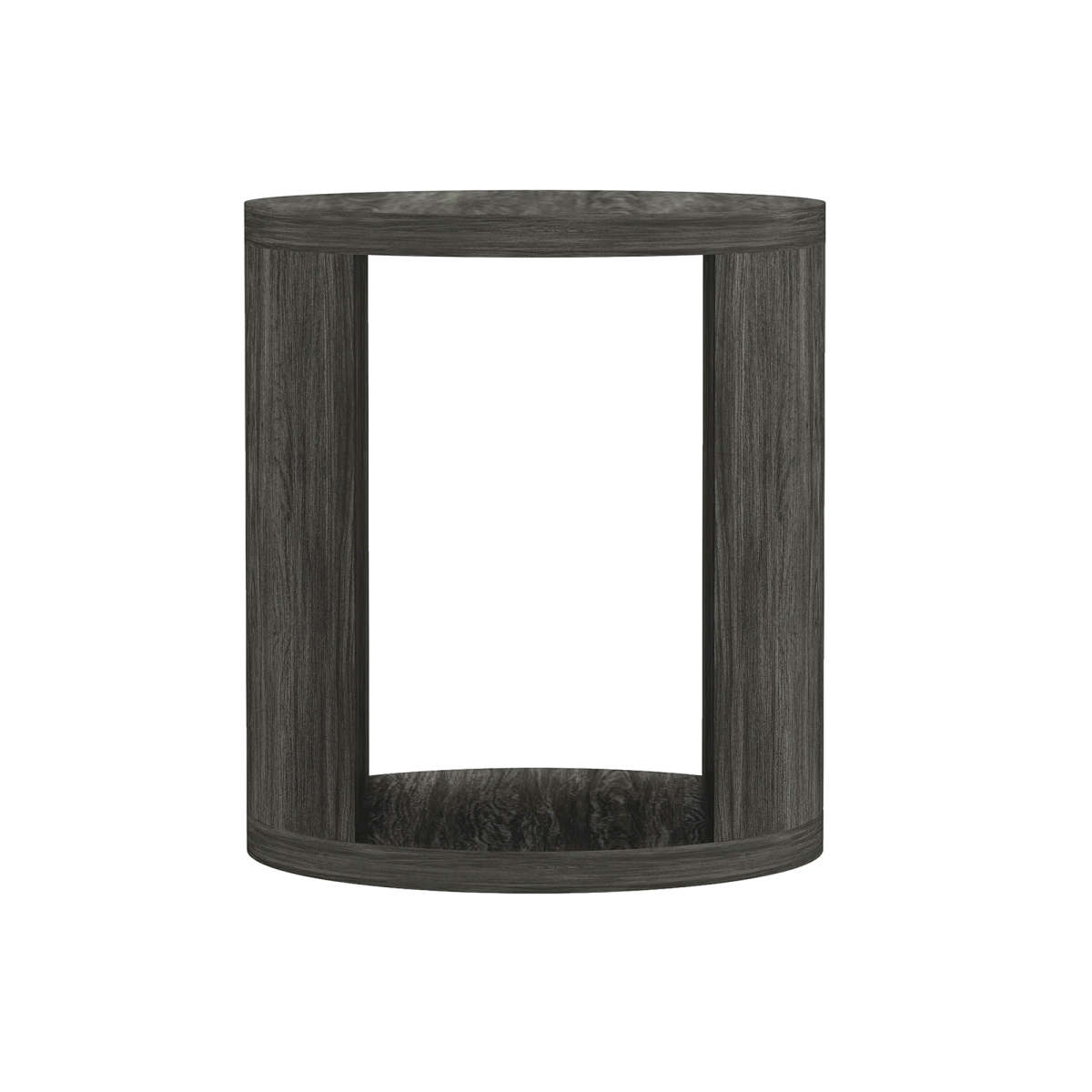ET1833-1 20 x 22 in. Alure MDF End Table, Charcoal