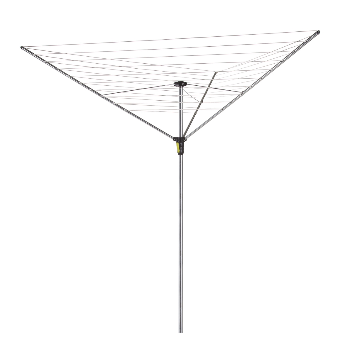 Easy Breeze Rotary Clothes Dryer - Silver - 115 Ft. - 3 Arm - Weather Resistant