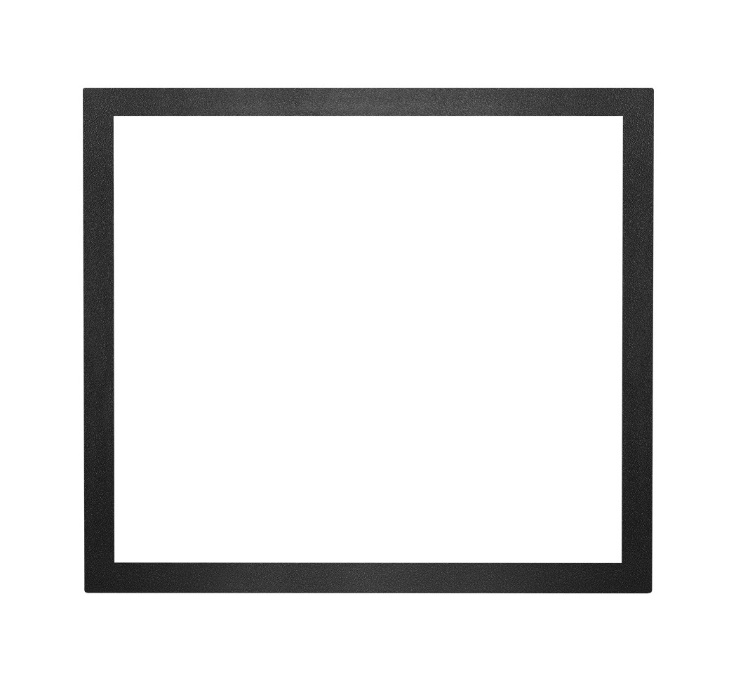FTEX36BK 36 in. Trim for Fireplace, Black