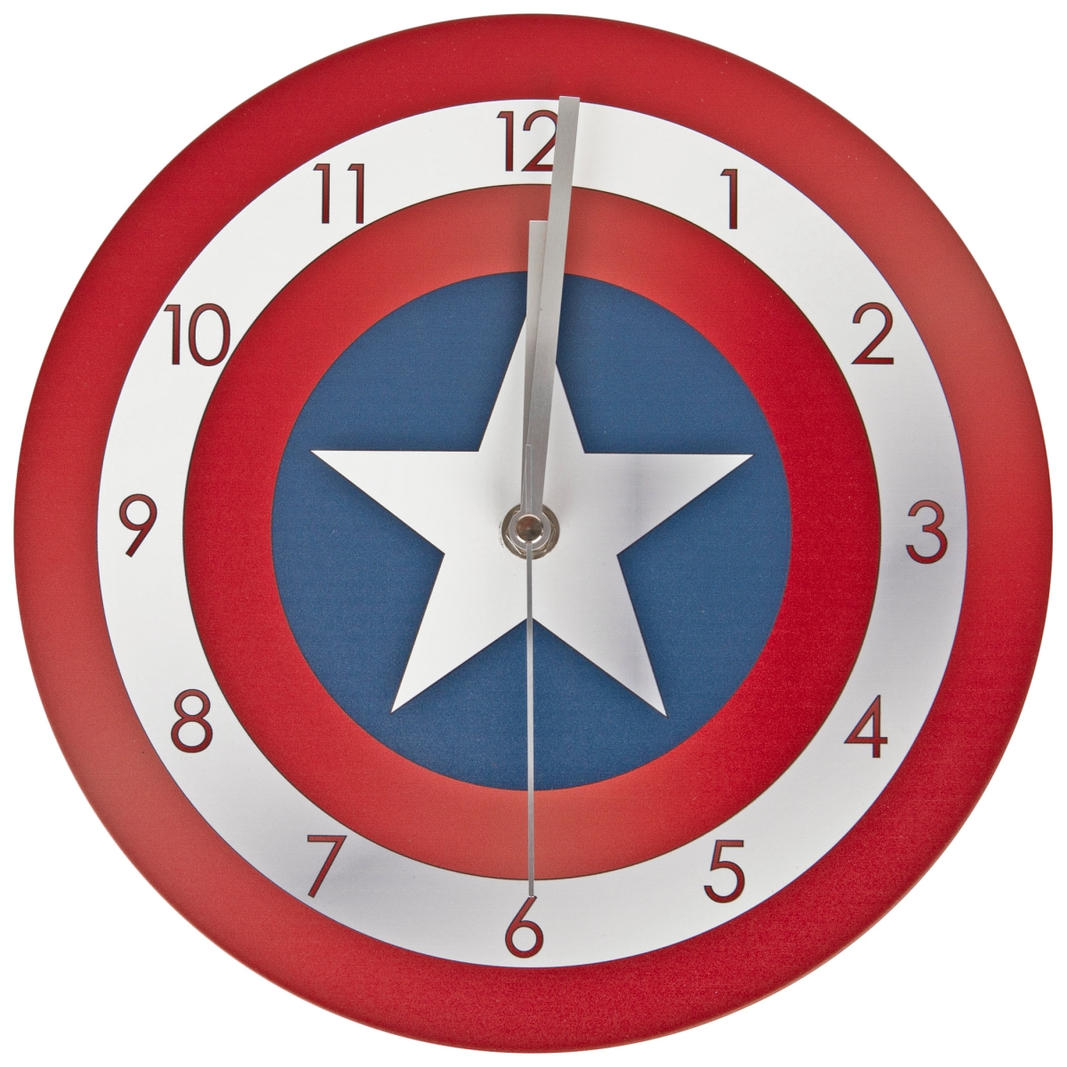 Picture of Captain America 823842 Shield Symbol Clock