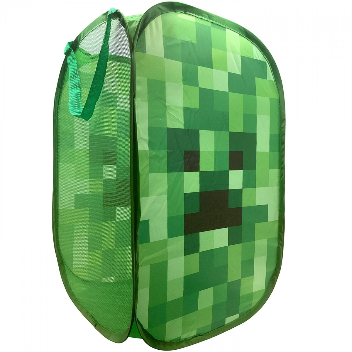 Picture of Minecraft 833174 Creeper Childrens Pop Up Laundry Hamper