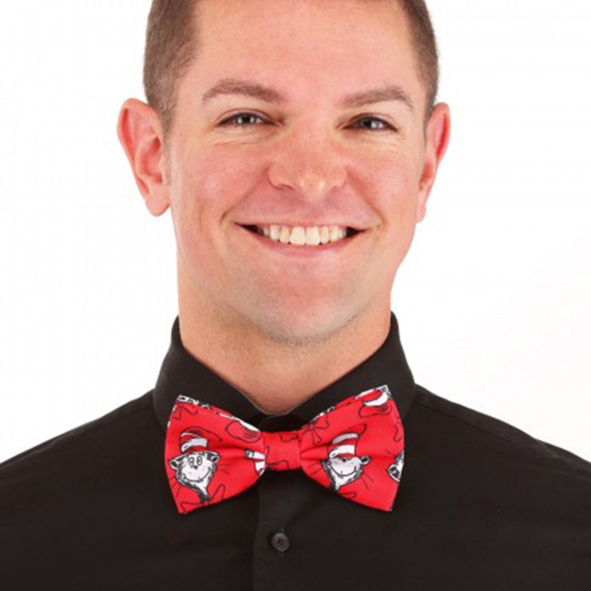 Picture of Dr. Seuss 835990 The Cat the Hat Character Bow Tie