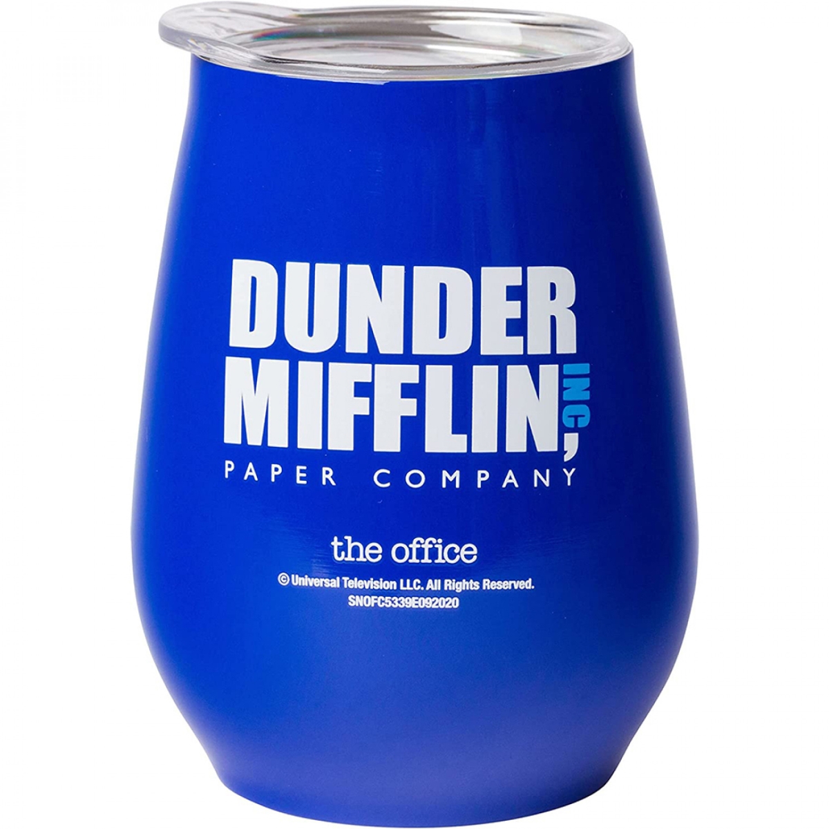 Picture of The Office 844268 10 oz Dunder Mifflin Paper Company Stemless Tumbler