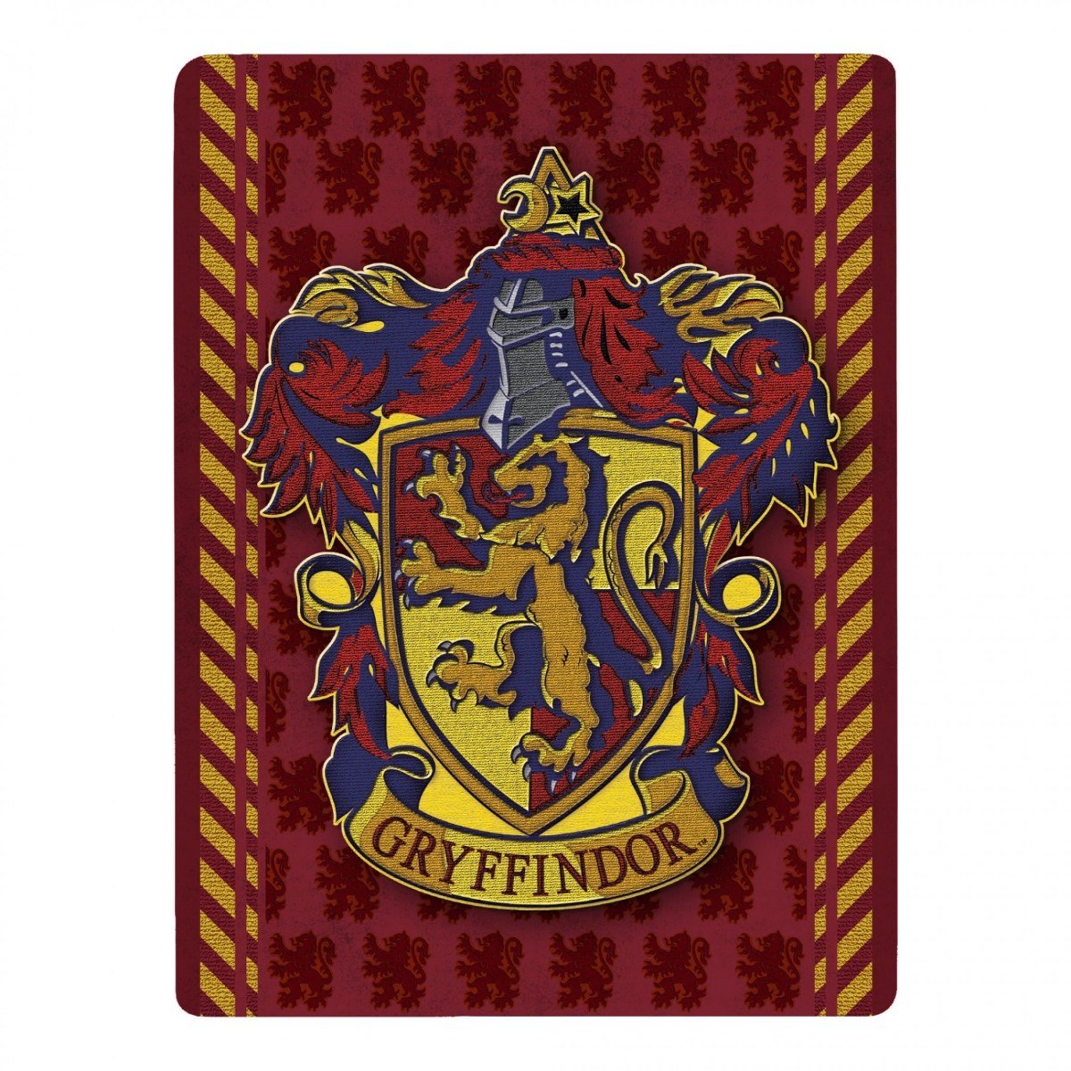 Picture of Harry Potter 823757 46 x 60 in. Harry Potter Crimson Gryffindor Sigil Silk Touch Throw