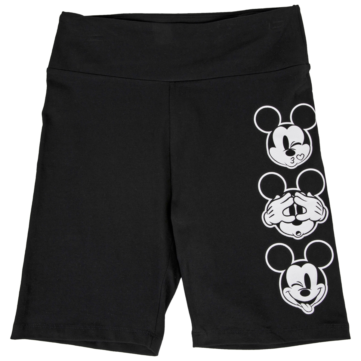Disney  Oh My Gosh Expressions Womens Biker Shorts, Medium