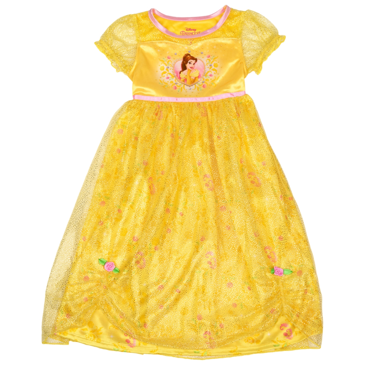 Picture of Beauty & the Beast 838789-size4 Disney Beauty & the Beast Belle Ball Dress Girls Nightgown&#44; Size 4