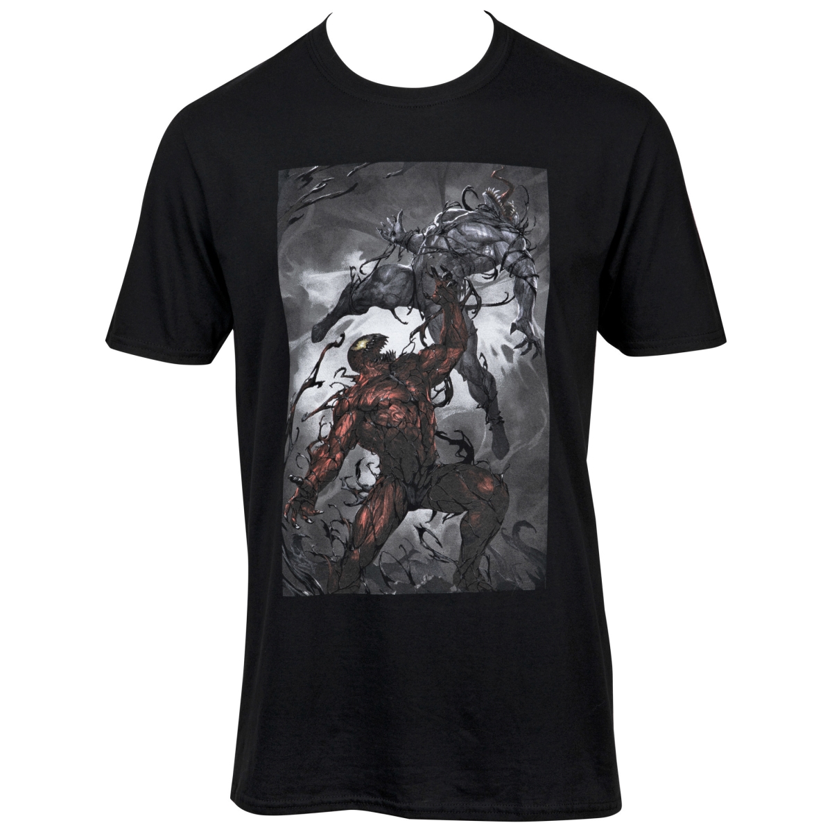 Picture of Venom 835104-medium Marvel Comics Venom vs. Carnage Symbiotic Battle Unisex T-Shirt, Medium