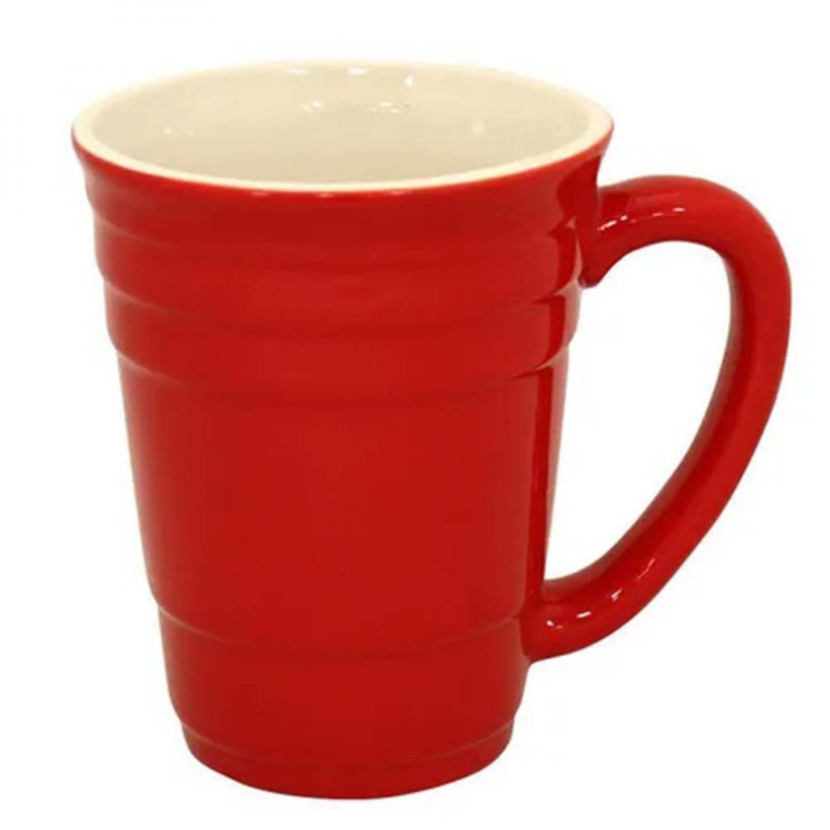 Picture of Drinking 835922 16 oz Red Party Cup Ceramic Mug