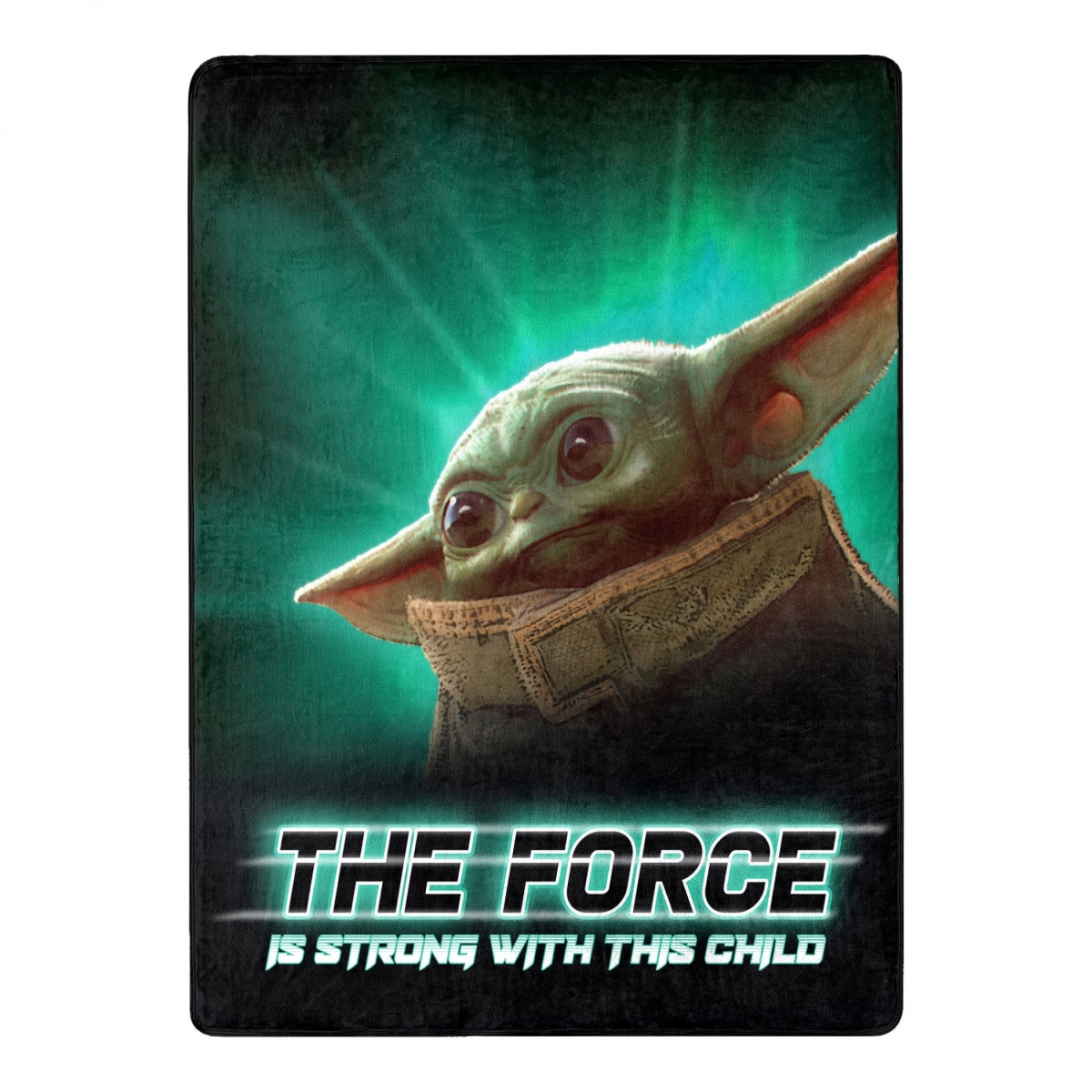 46 x 60 in. The Force is Strong The Child Grogu Silk Touch Throw