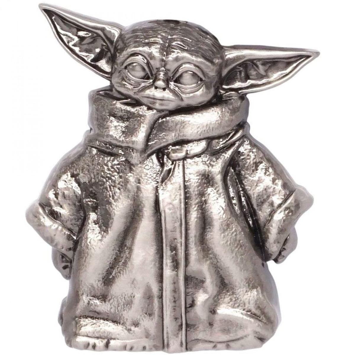The Mandalorian the Child Grogu Standing Pewter Lapel Pin