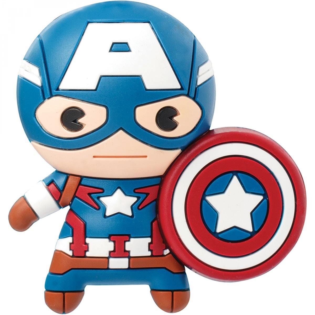 Picture of Captain America 833436 Avengers Chibi Character 3D Foam Magnet
