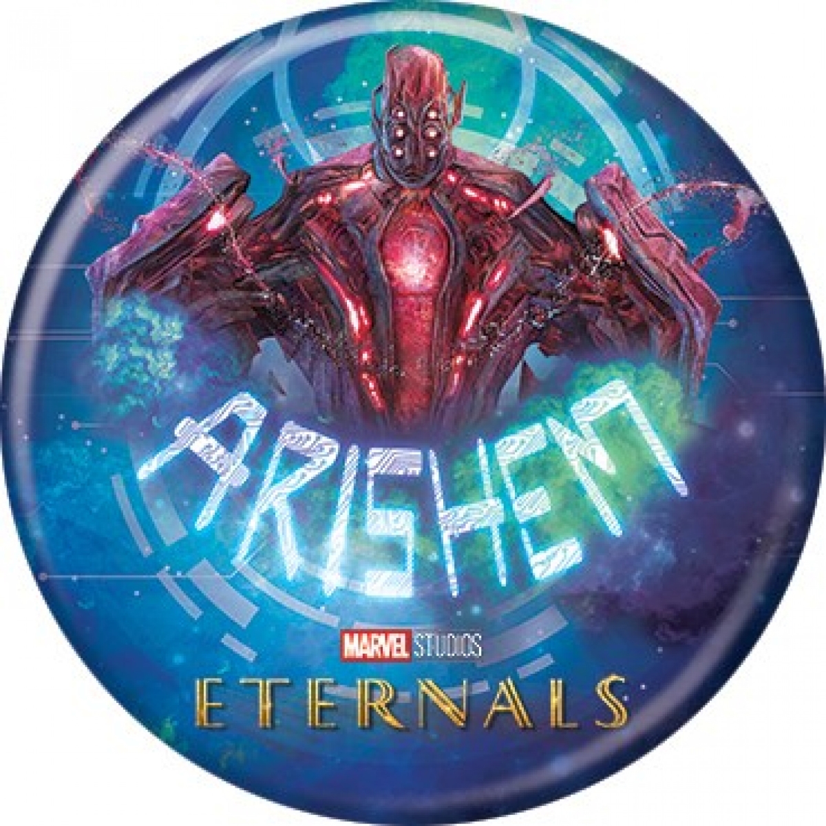 Picture of The Eternals 839171 Marvel Comics Arishem Button