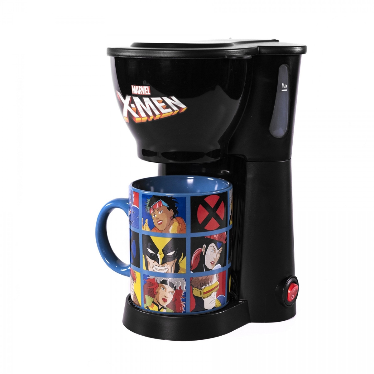 Picture of X-Men 828299 Marvel Single Cup Coffee Maker with Mug