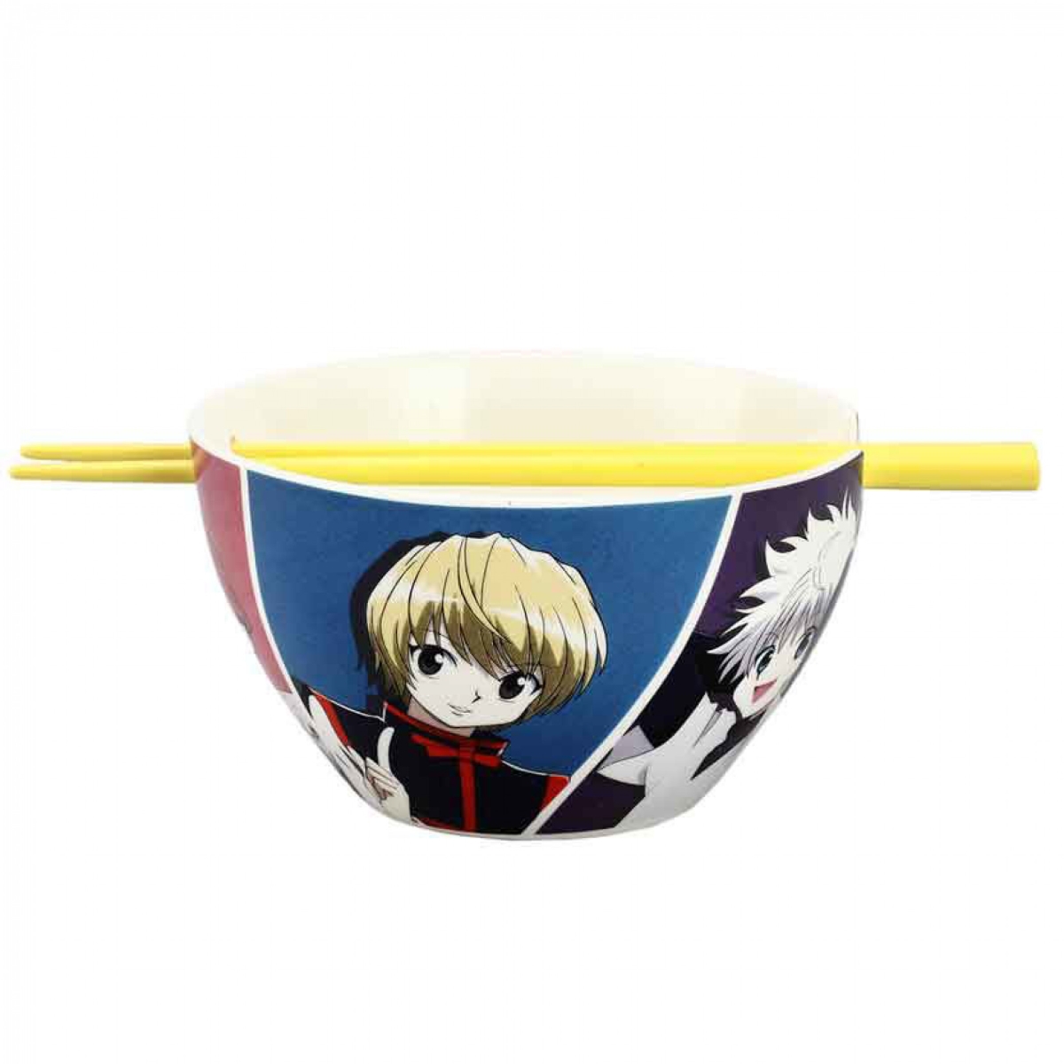 Picture of Hunter x Hunter 839220 Characters Ceramic Ramen Bowl with Chopsticks
