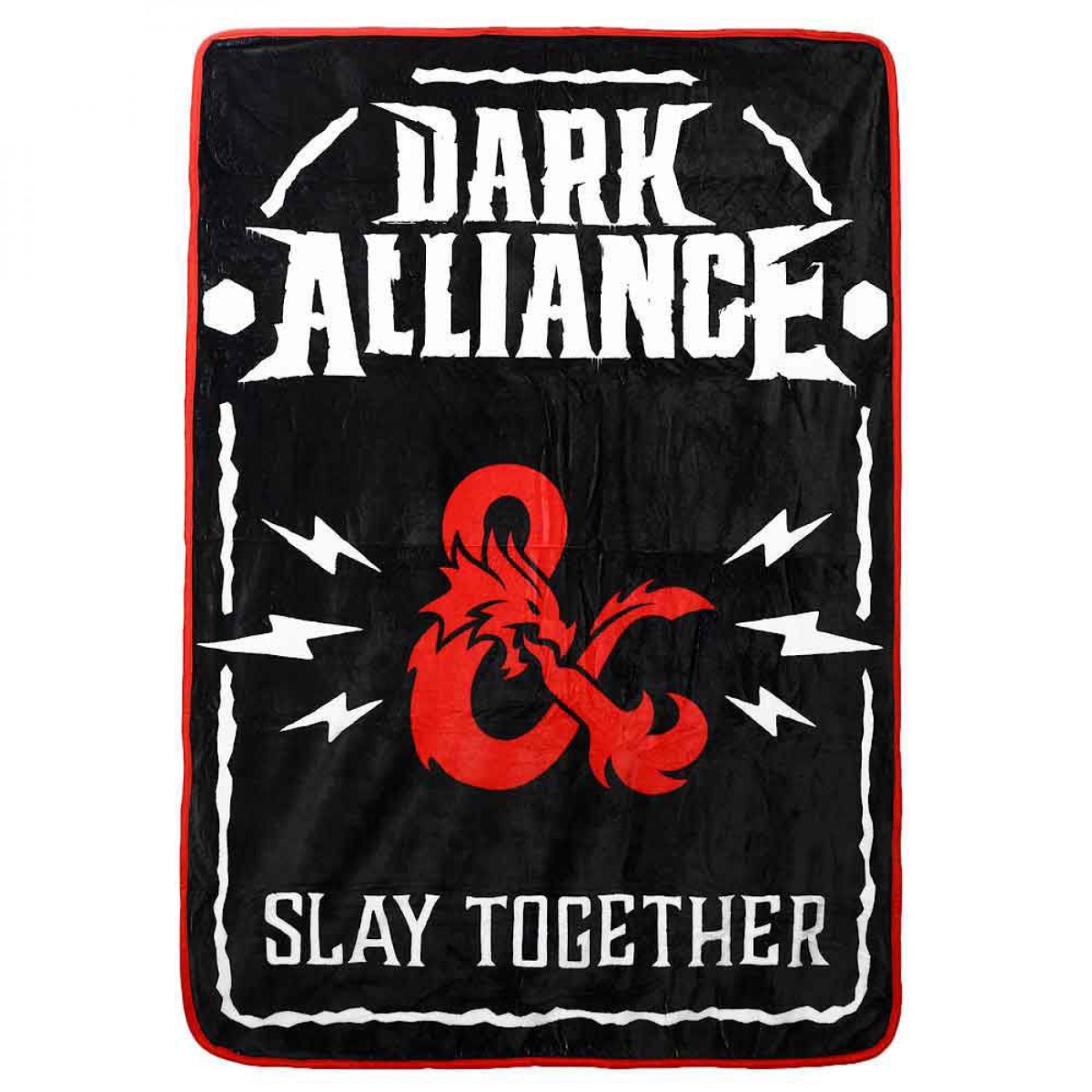 Picture of Dungeons & Dragons 839080 Dark Alliance Slay Together Digital Fleece Throw
