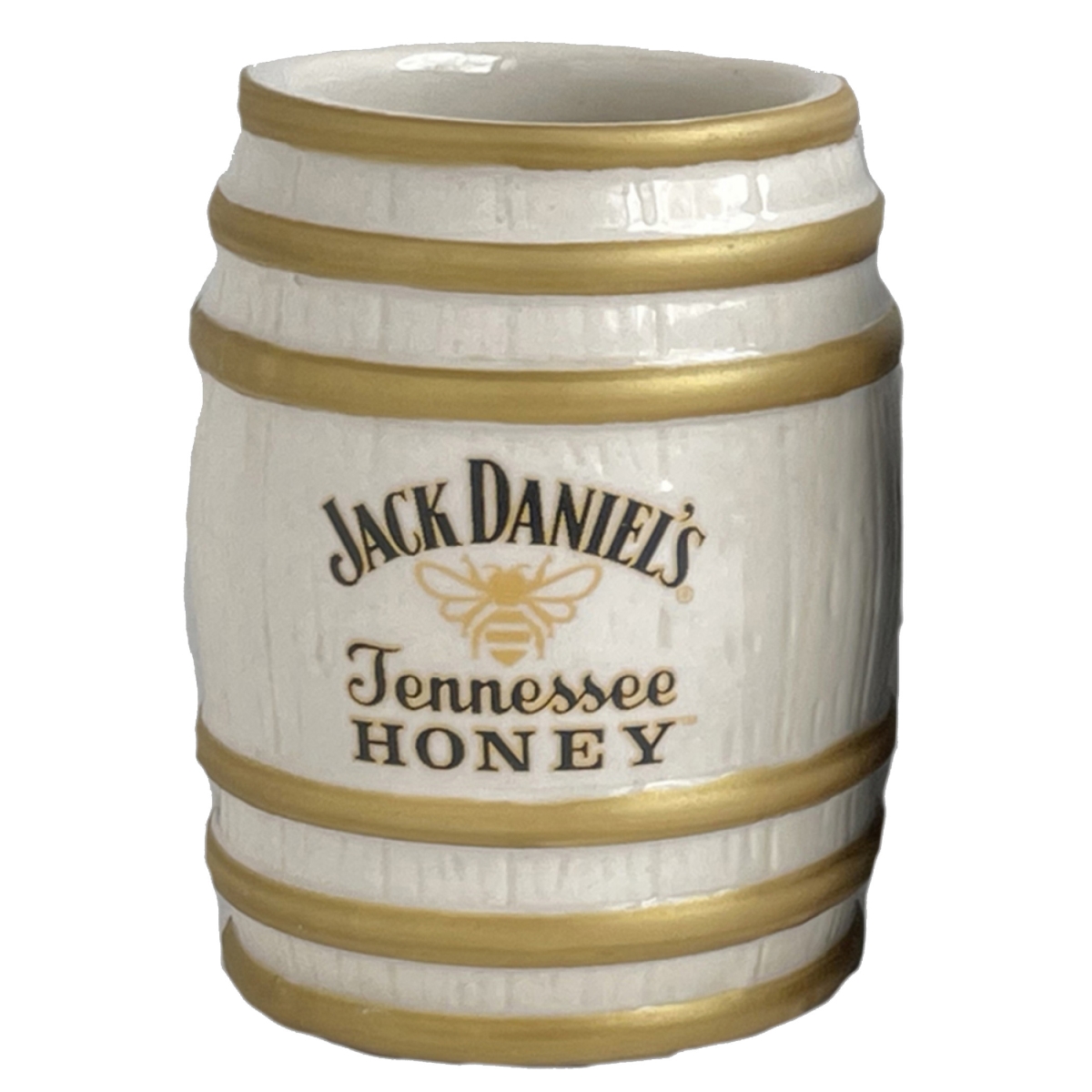 Picture of Jack Daniels 844682 Jack Daniels Tennessee Honey Barrel Ceramic Shot Glass