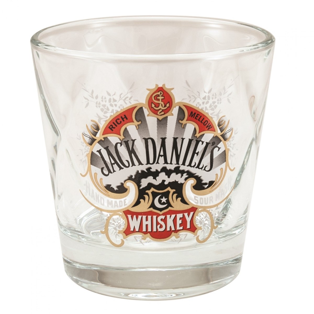 Picture of Jack Daniels 844680 12 oz Jack Daniels Whiskey Spade Double Old Fashioned Shot Glass