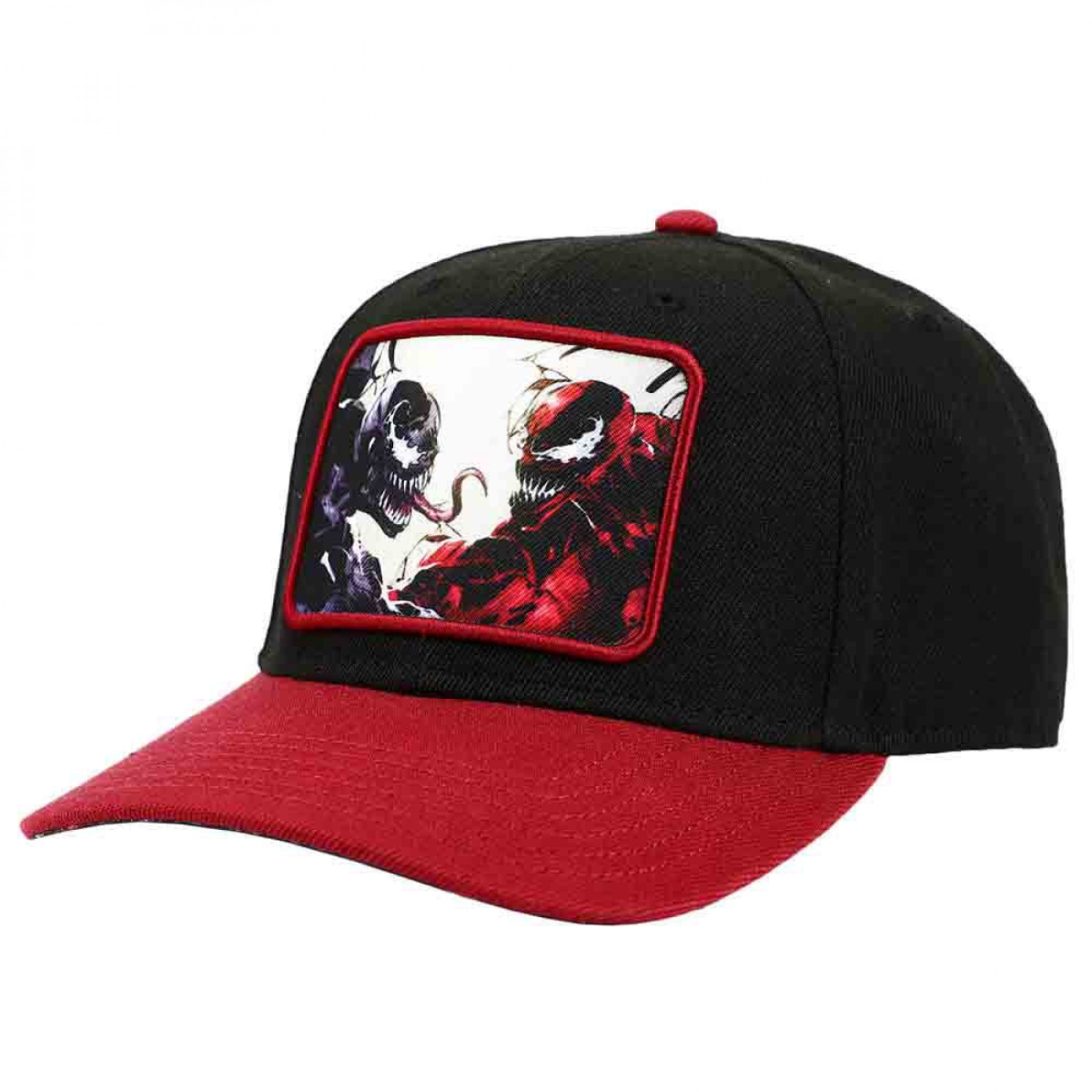 837363 Marvel Comics Classic  vs Carnage Patch Pre-Curved Snapback Hat
