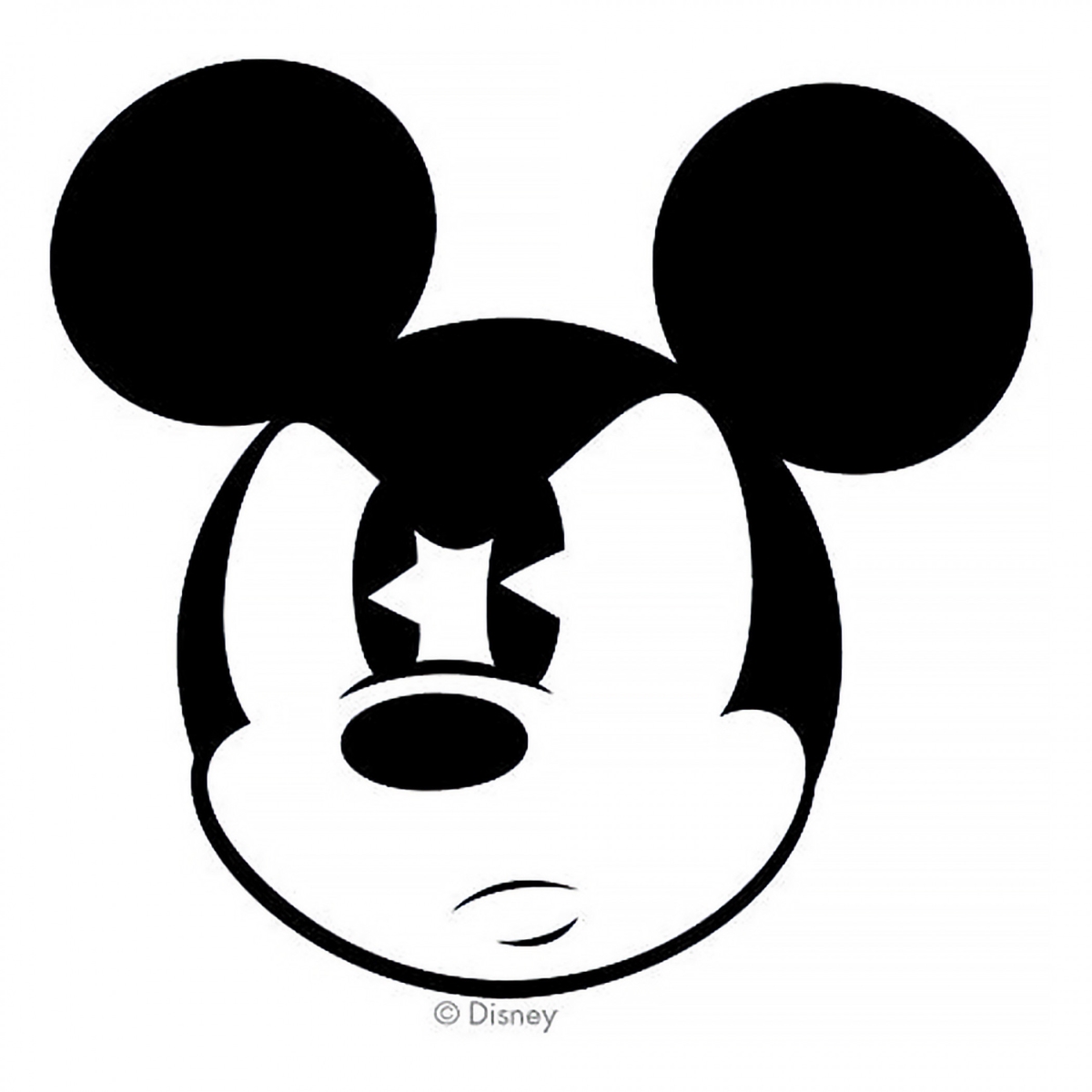 848520 Disney Retro  Mad Vinyl Car Emblem