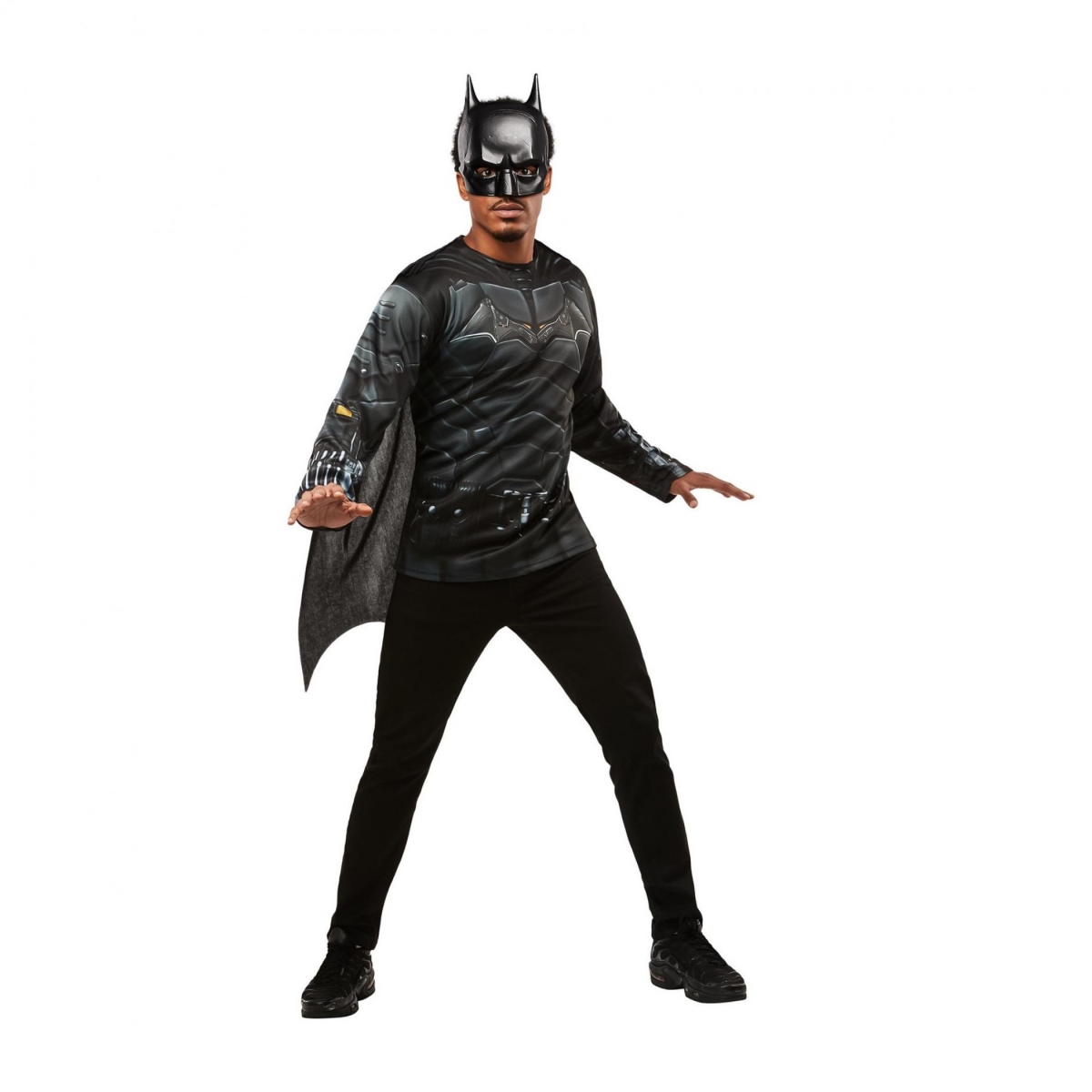 Picture of Batman 850167-zefitsall The Batman Movie Complete Adult Costume with Cape - Standard