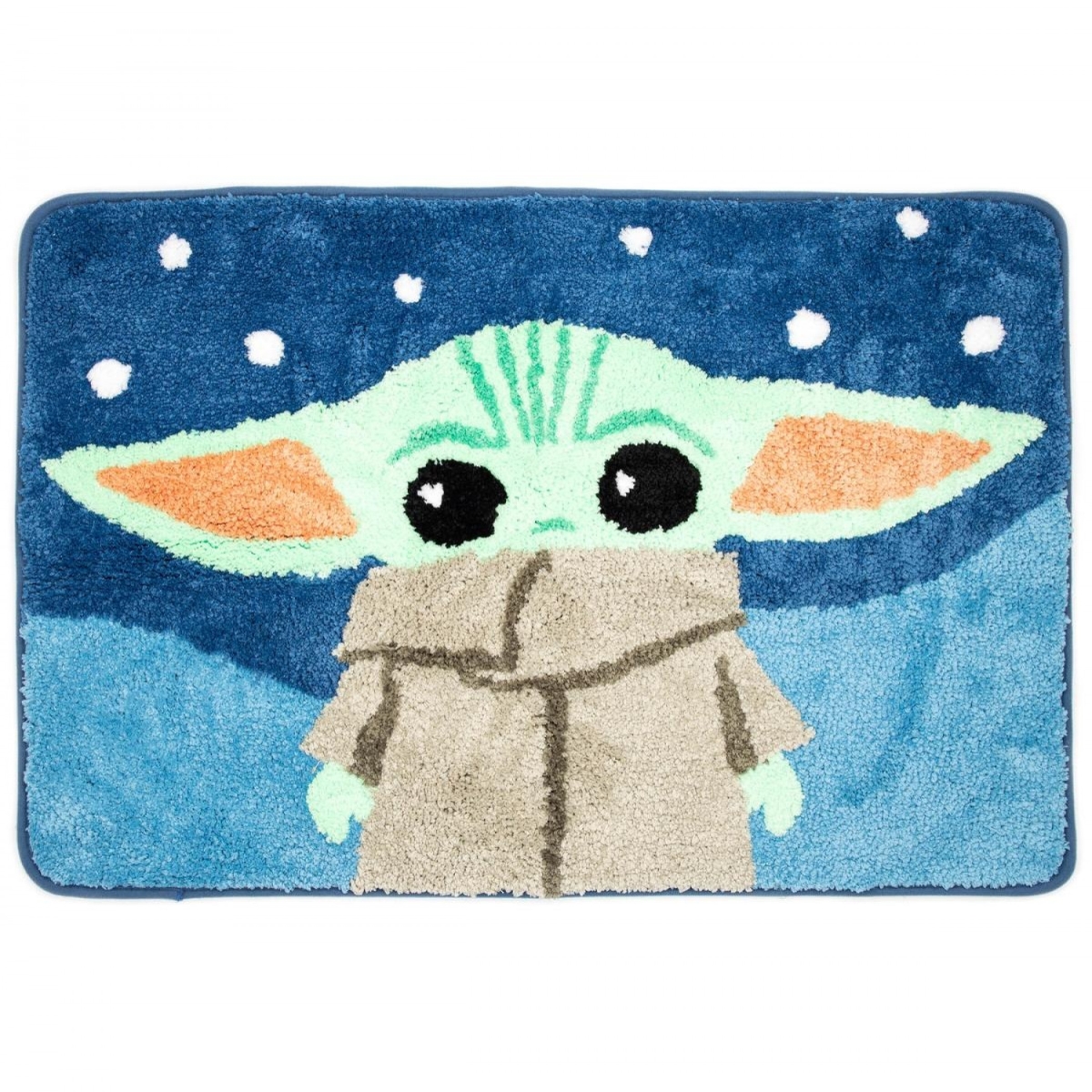 the Mandalorian Grogu Tufted Bath Rug