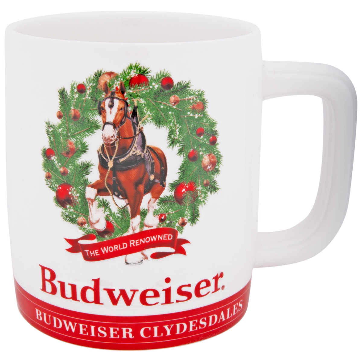 851537  Clydesdales the World-Renowned Holiday Stein Mug -  Budweiser